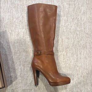 Elegant Brown Knee-High Boots